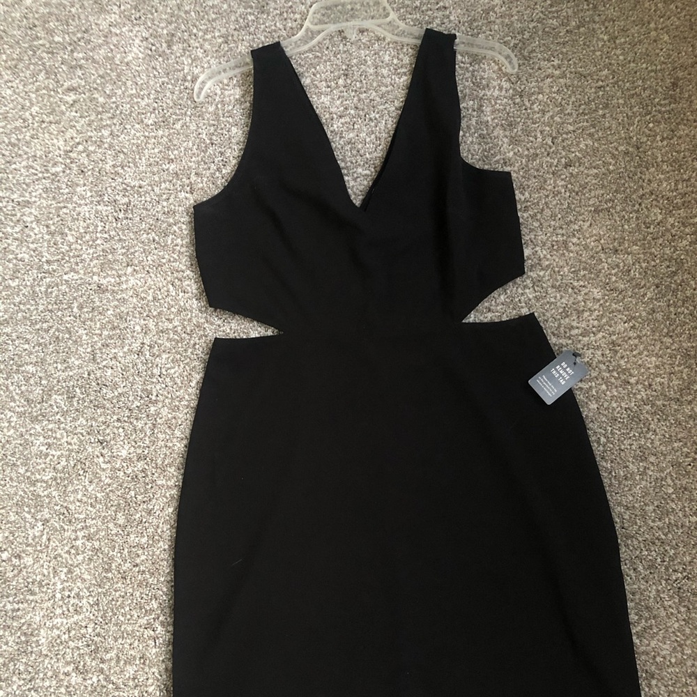 Express cut out dress